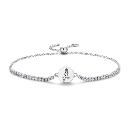 Khadi Ravani Tara Buddhist Gods Symbols Adjustable Bracelet