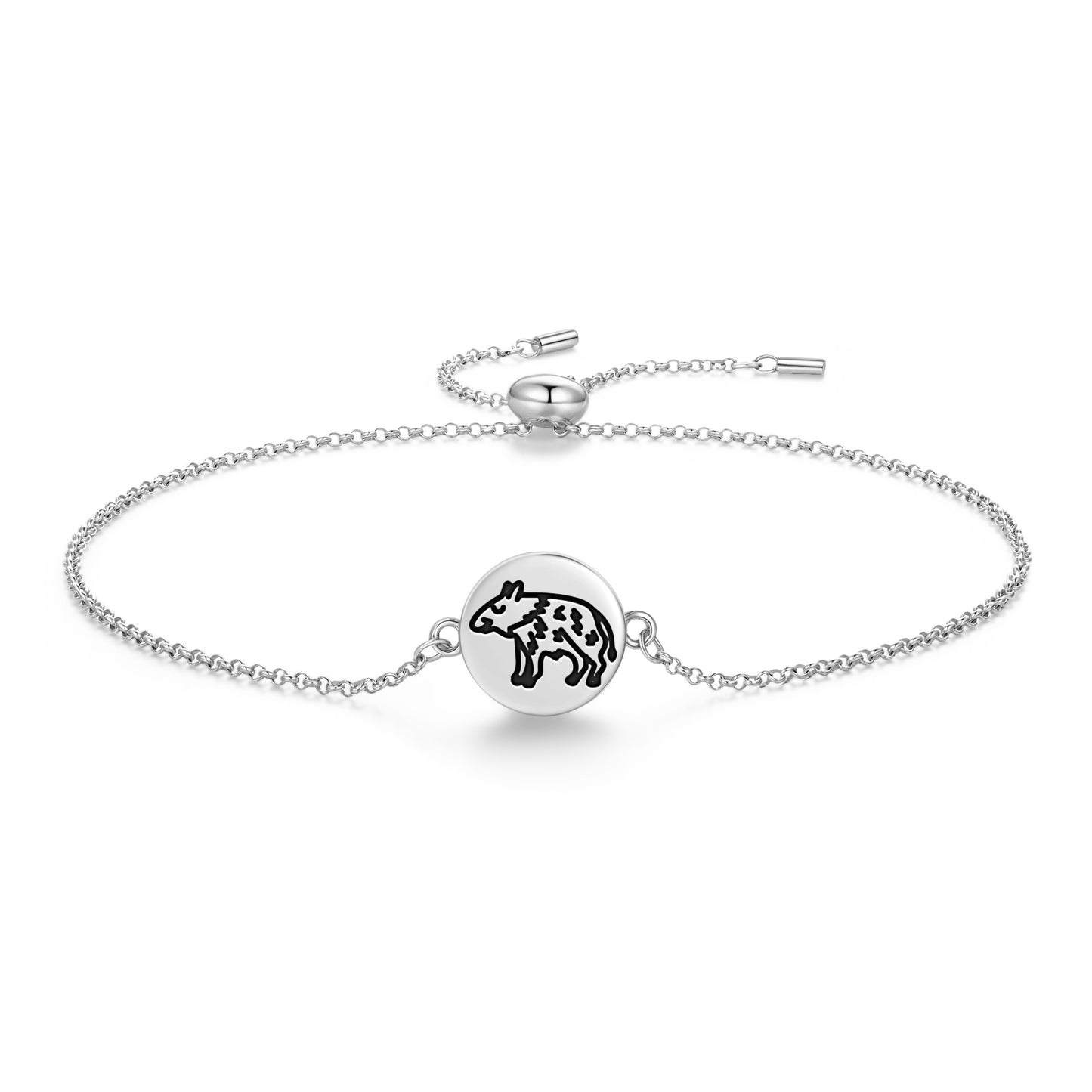 Boar Jainism Symbols Adjustable Bracelet
