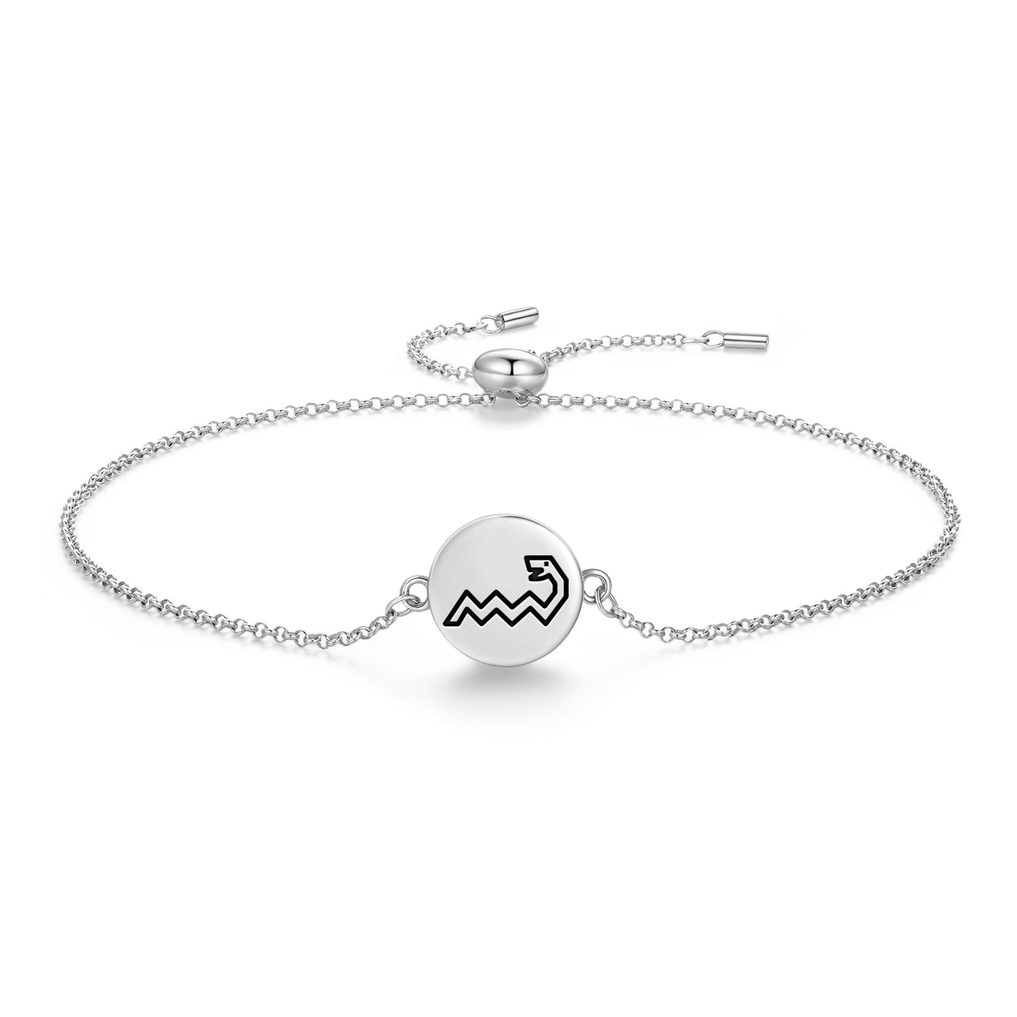 Yilan – Snake Turkish Symbols Adjustable Bracelet