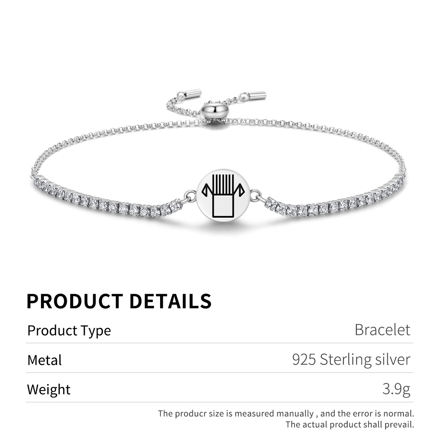 Tarak – Comb Turkish Symbols Adjustable Bracelet