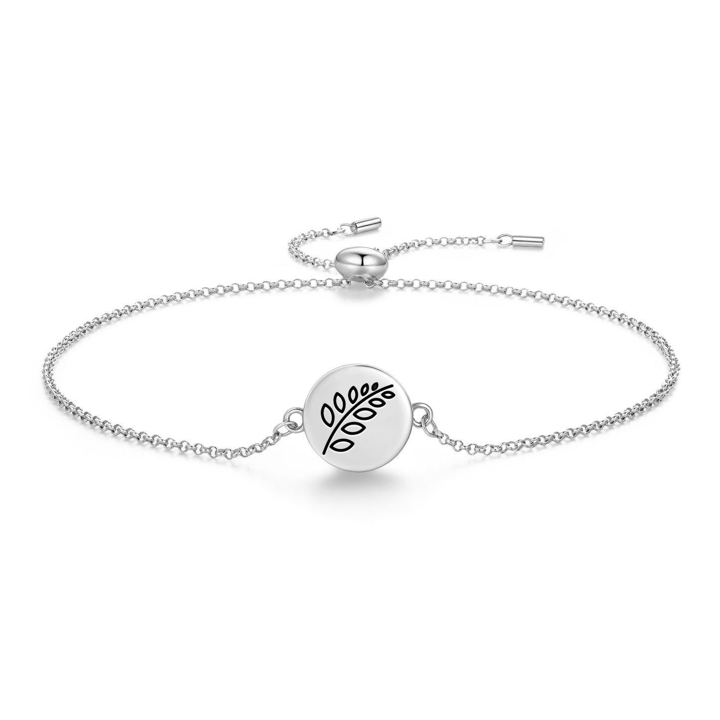 Sprig of Acacia Acacia Tree Freemasonry Symbols Adjustable Bracelet