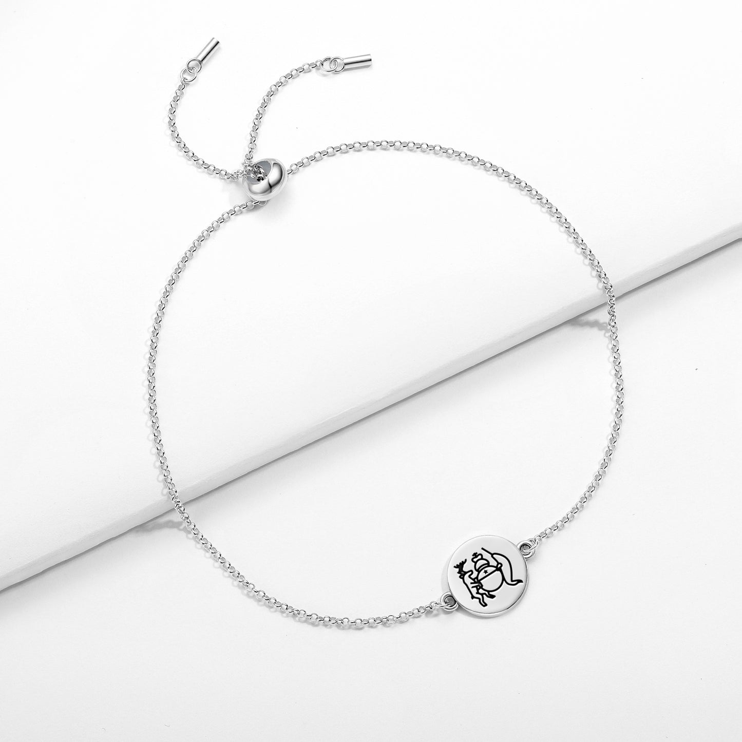Nunavut's Coat of Arms Inuit Symbols Adjustable Bracelet