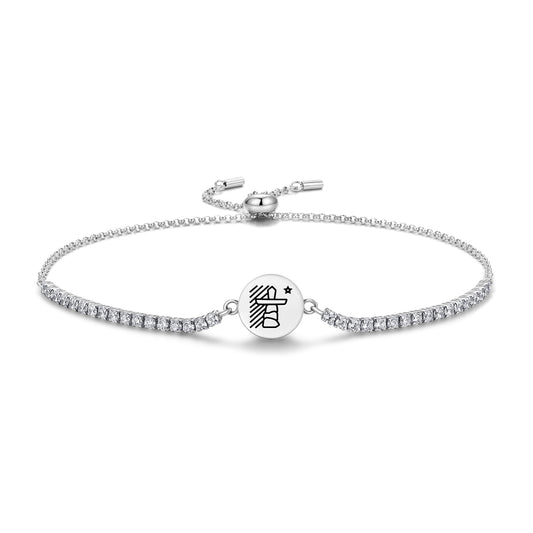 Flag of Nunavut Inuit Symbols Adjustable Bracelet