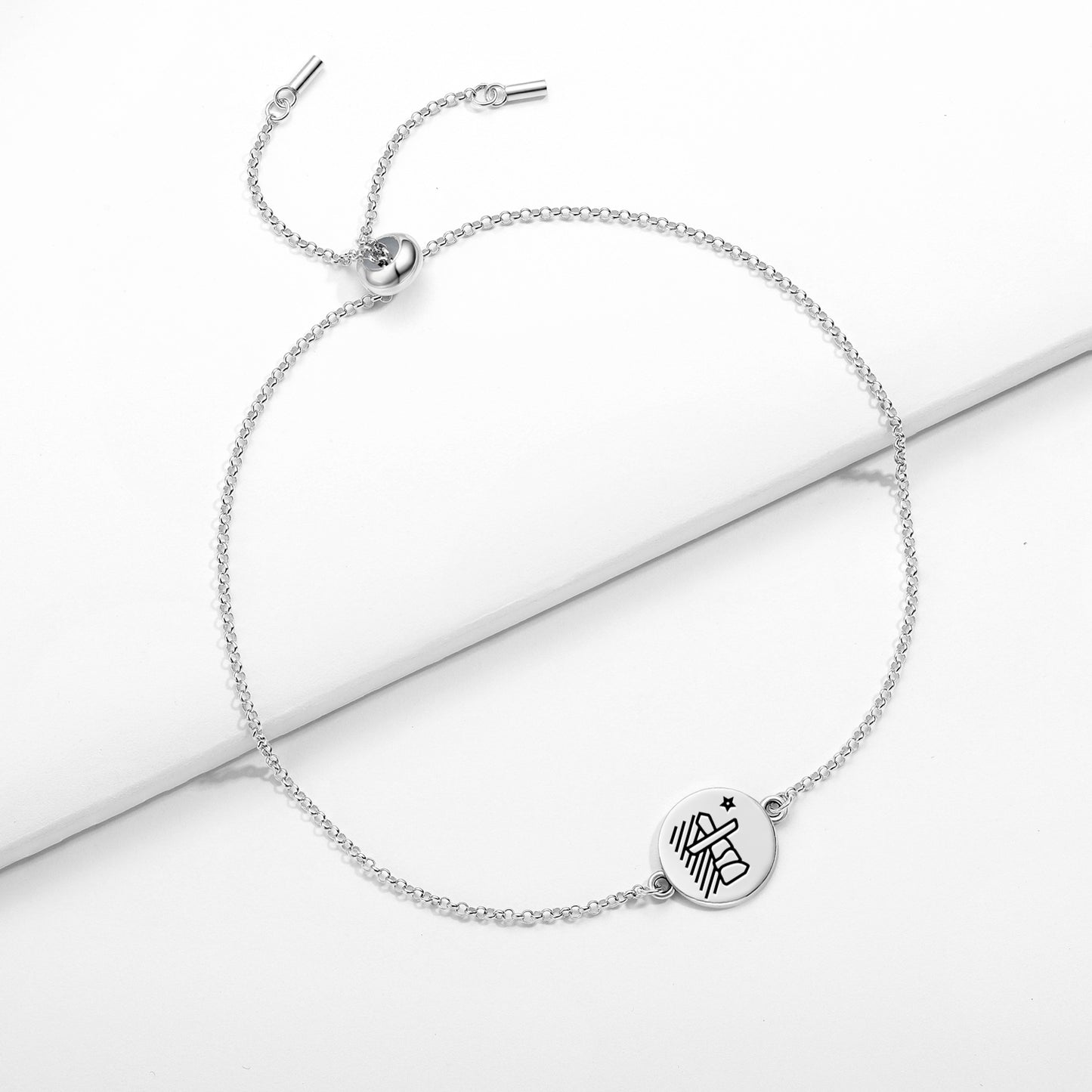 Flag of Nunavut Inuit Symbols Adjustable Bracelet