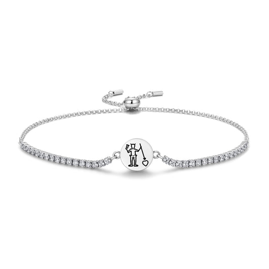 Blackbeard Jolly Roger Pirate Flags Symbols Adjustable Bracelet