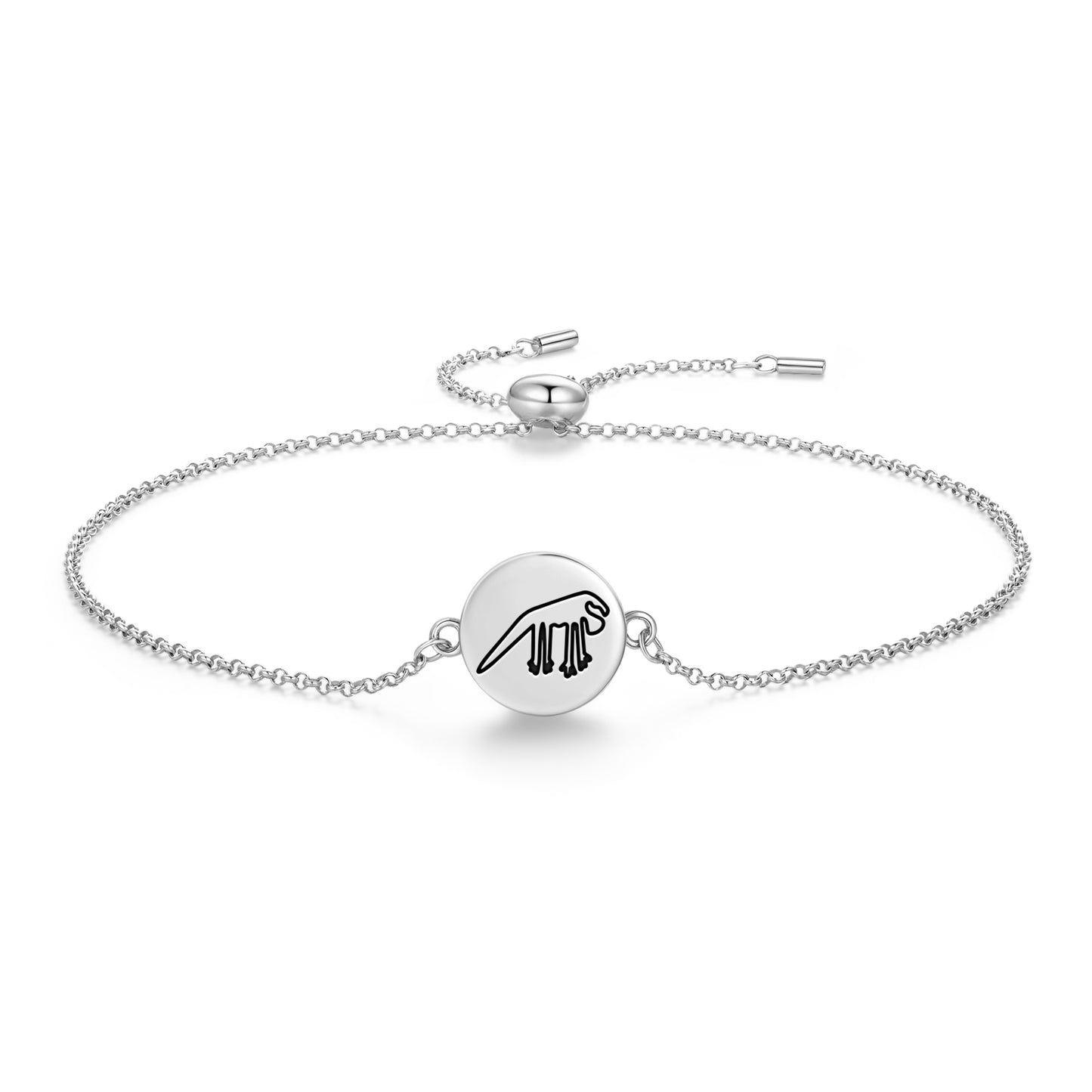 The Iguana Nazca lines Symbols Adjustable Bracelet
