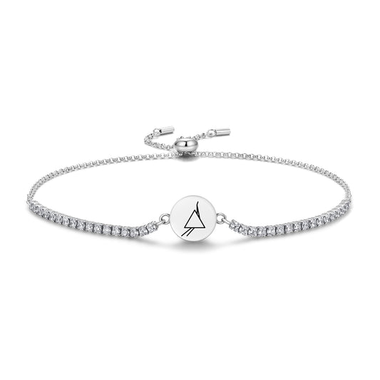 Trapezoids Nazca lines Symbols Adjustable Bracelet