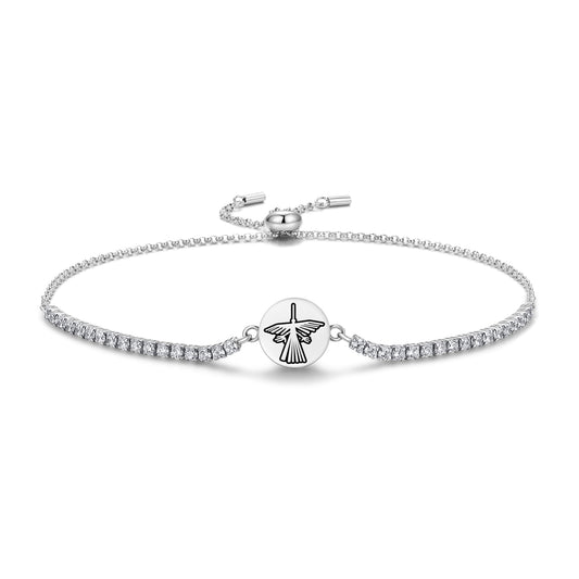 The Condor Nazca lines Symbols Adjustable Bracelet