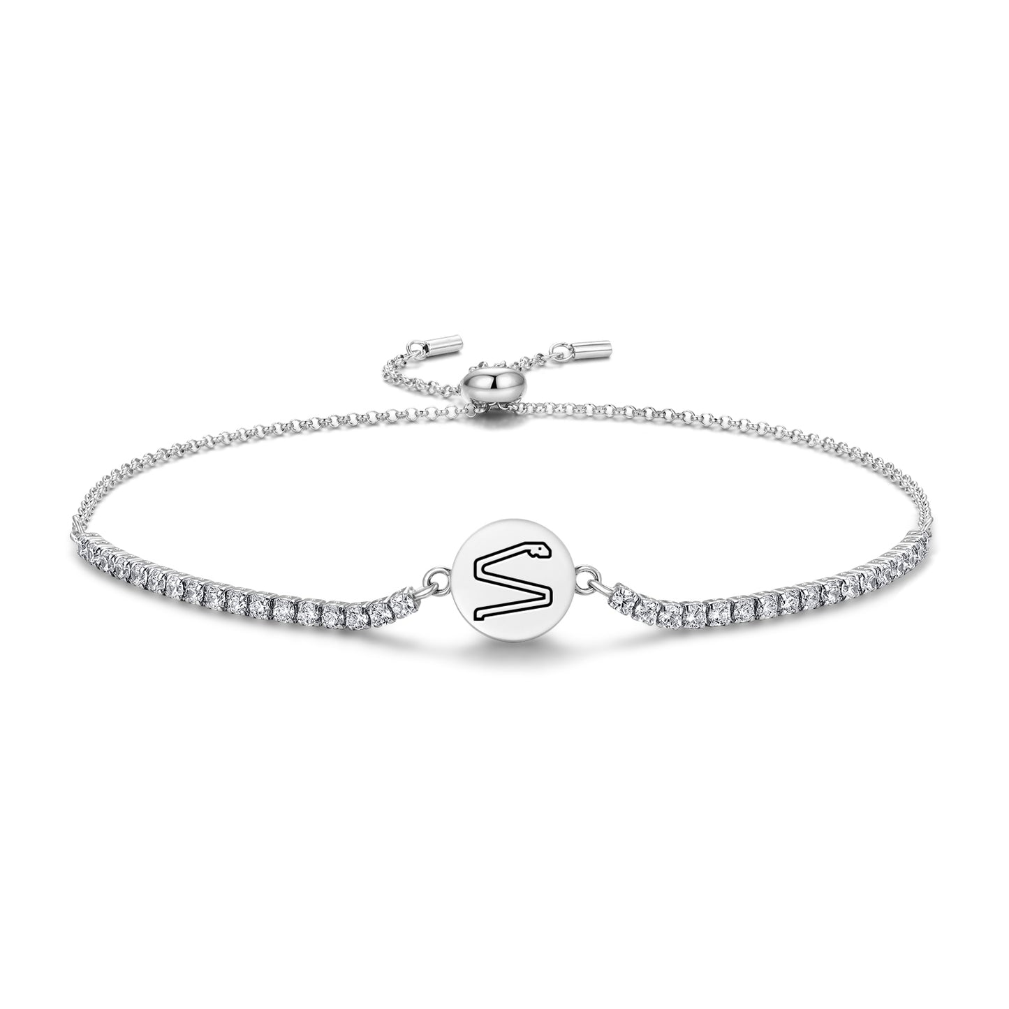 Snake Persian Symbols Adjustable Bracelet
