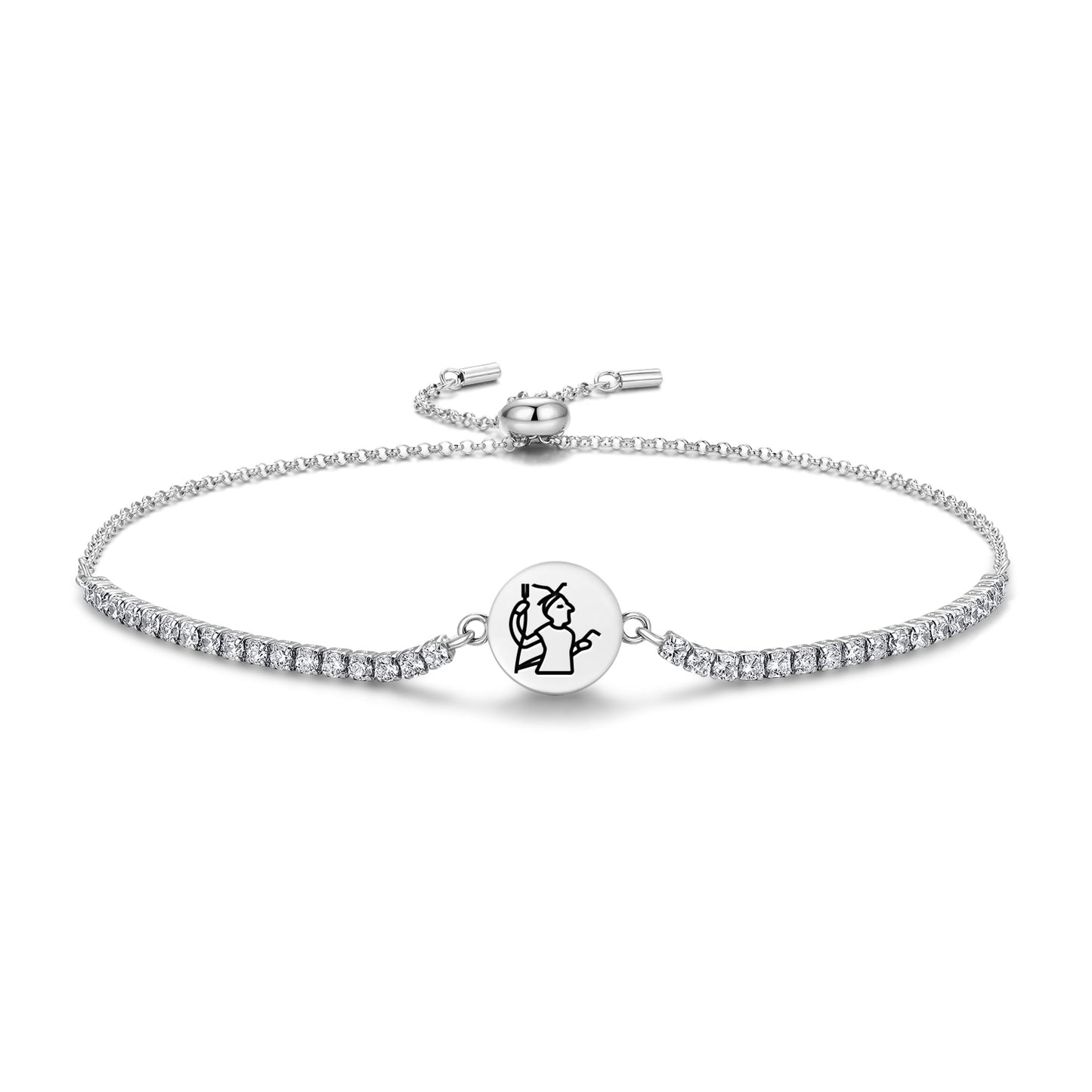 Verethragna Persian Symbols Adjustable Bracelet