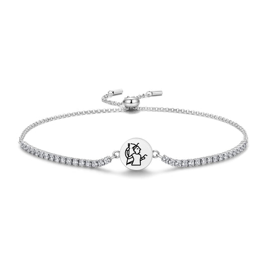 Verethragna Persian Symbols Adjustable Bracelet