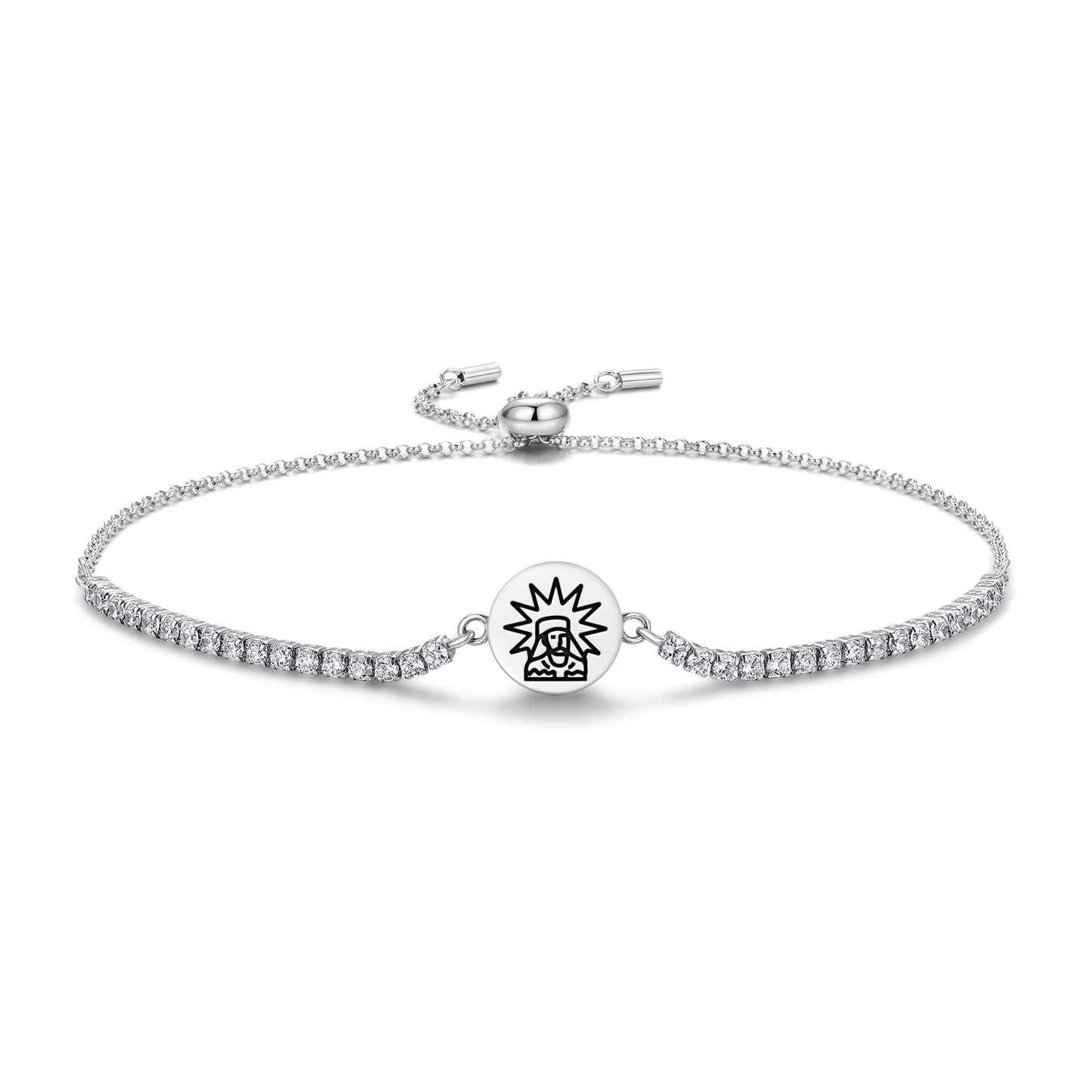 Spitama Zarathustra Persian Symbols Adjustable Bracelet