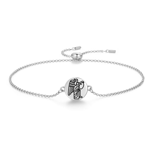 Winged Victory Roman Empire Symbols Adjustable Bracelet