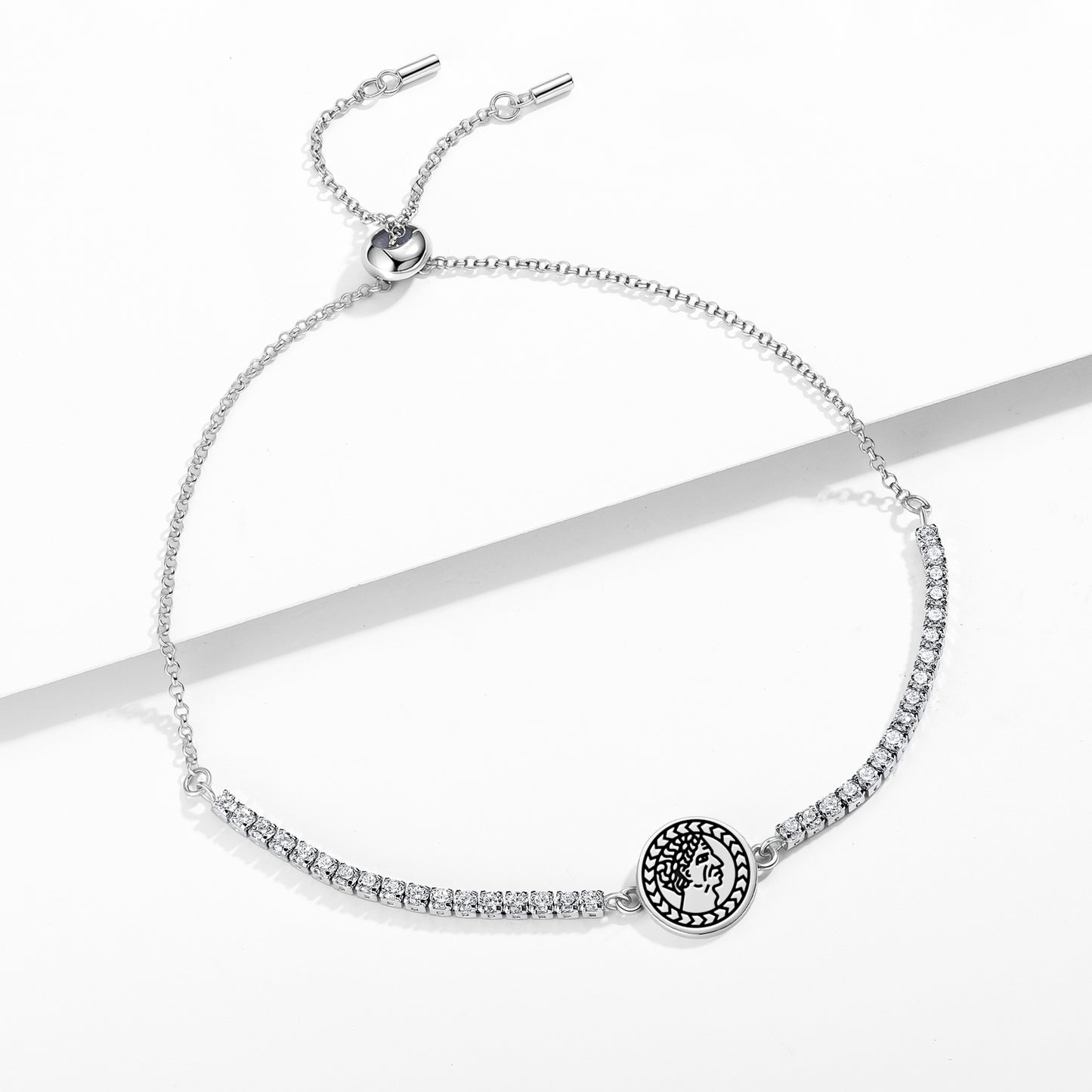 Julius Caesar Roman Empire Symbols Adjustable Bracelet