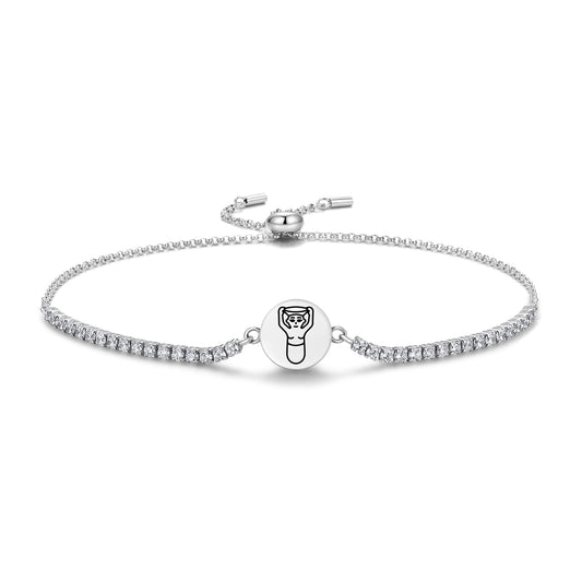 Ninkasi Kurunnītu Sumerian Symbols Adjustable Bracelet