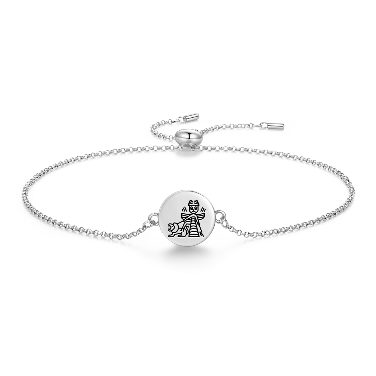Inanna Ishtar Sumerian Symbols Adjustable Bracelet