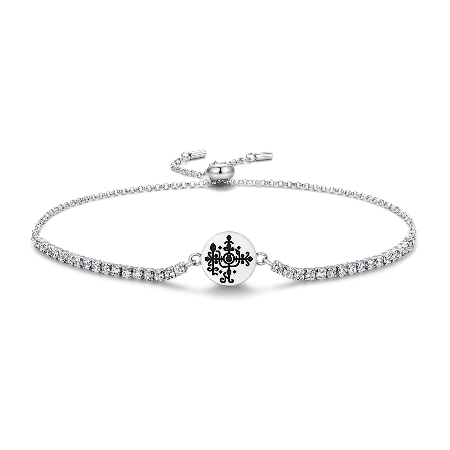 Simbi Central America Symbols Adjustable Bracelet