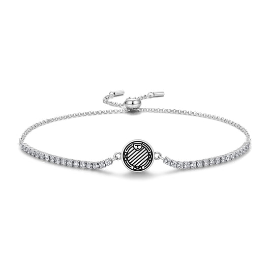 Ifa Divination Board Central America Symbols Adjustable Bracelet