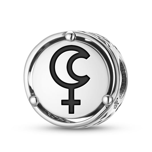 Lilith Astrology Symbols Charm