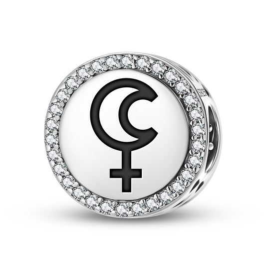 Lilith Astrology Symbols Charm