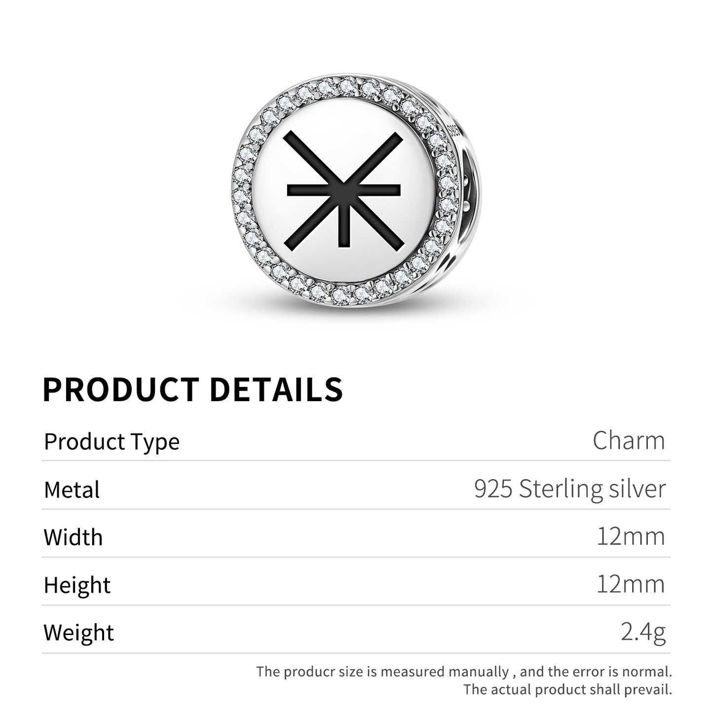 Septiles Astrology Symbols Charm