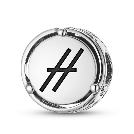 Contra-Parallels Astrology Symbols Charm