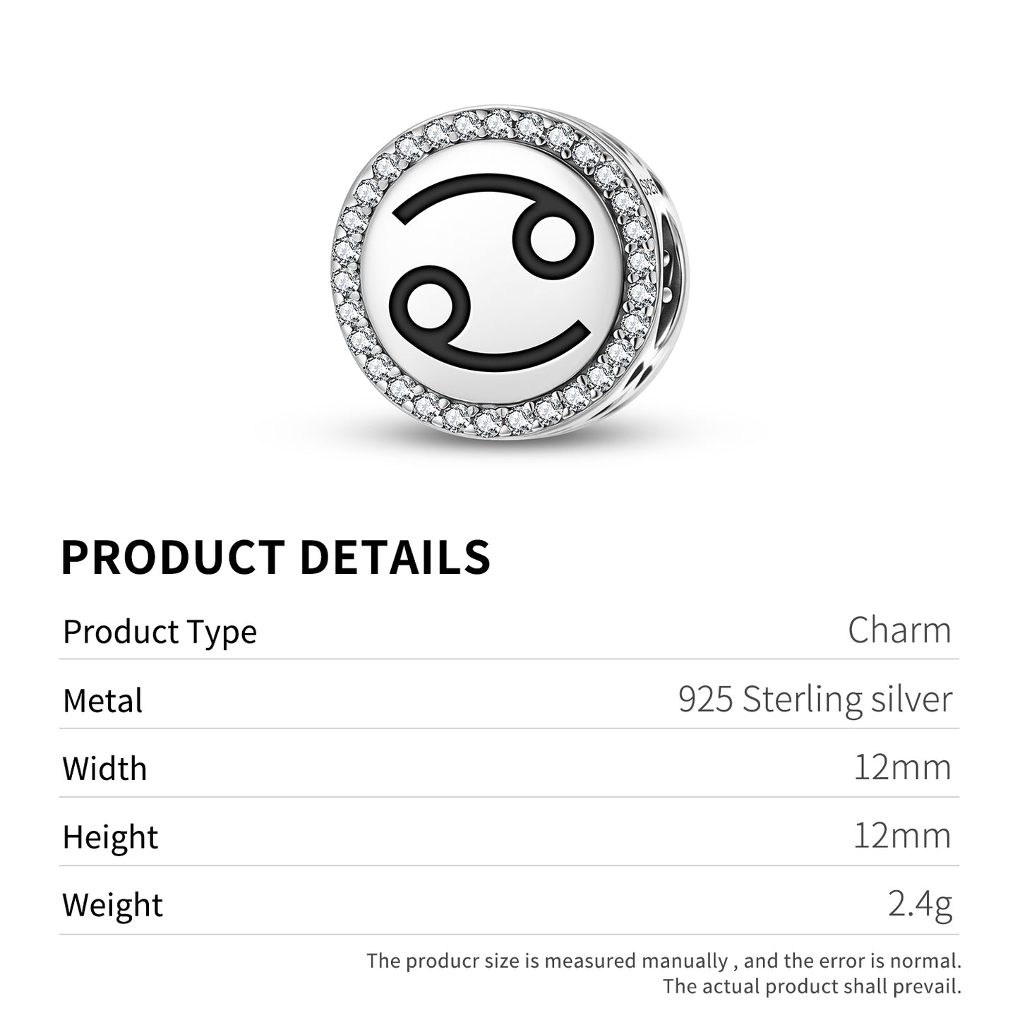 Cancer Astrology Symbols Charm