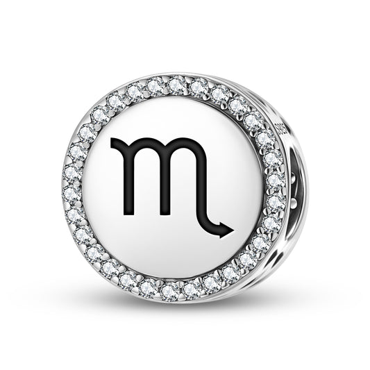 Scorpio Astrology Symbols Charm