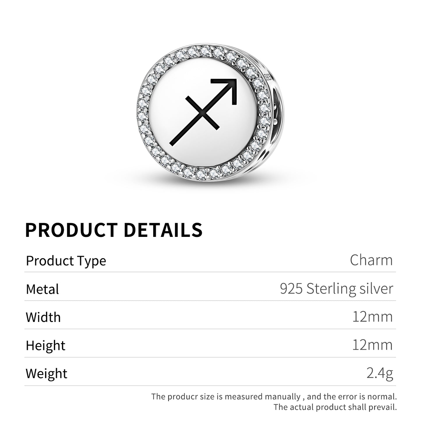 Sagittarius Astrology Symbols Charm