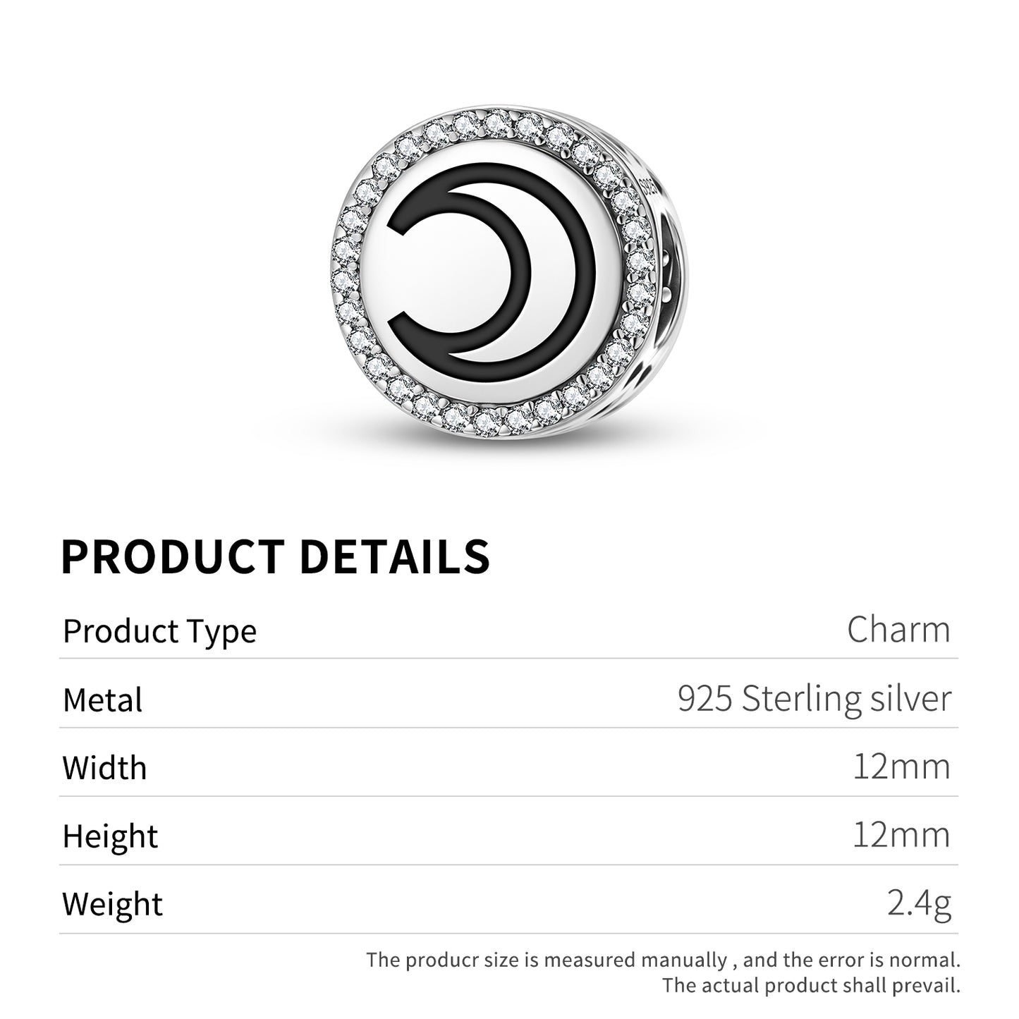 Moon Astrology Symbols Charm