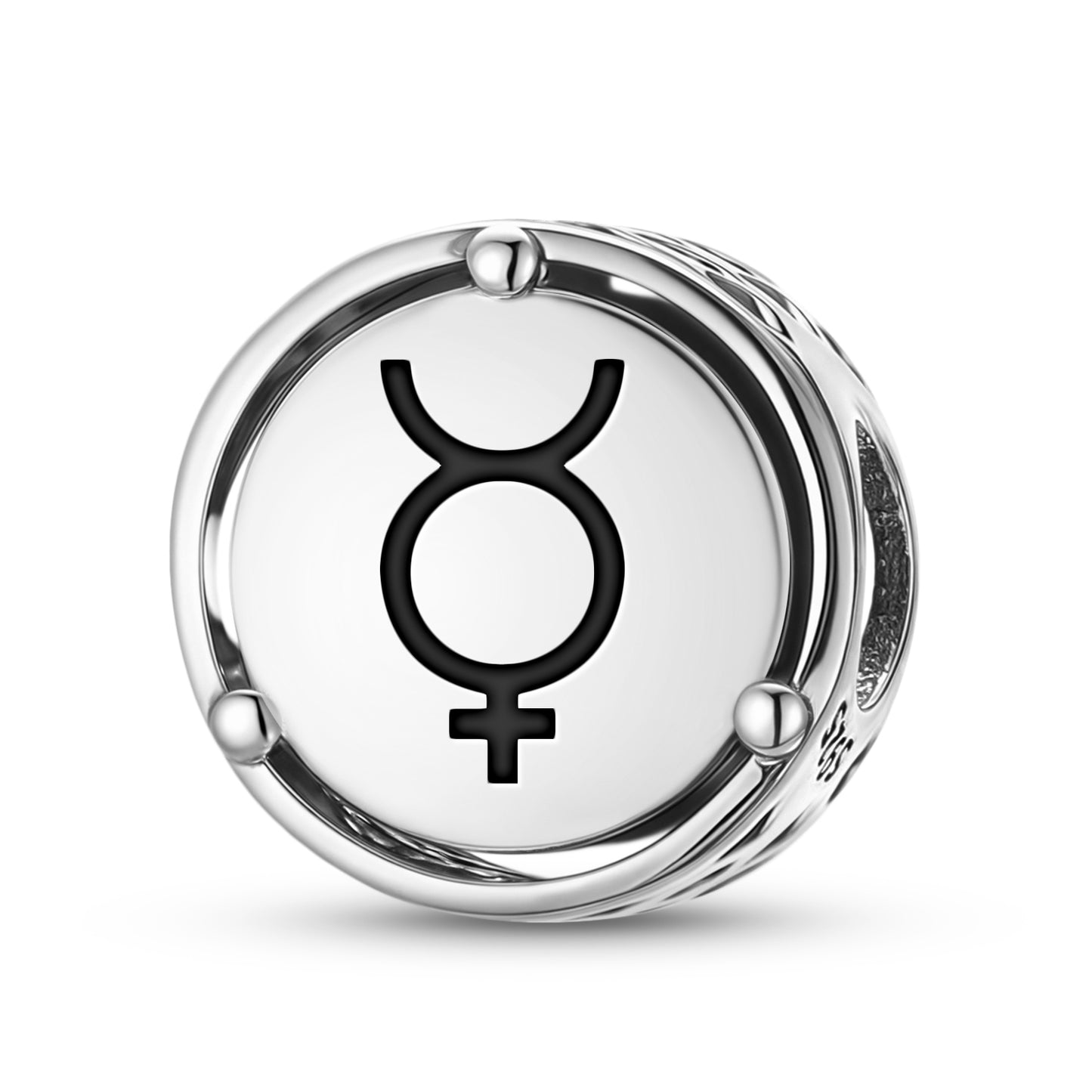 Mercury Astrology Symbols Charm