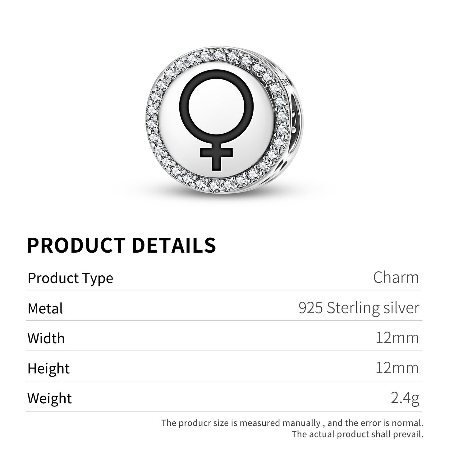 Venus Astrology Symbols Charm