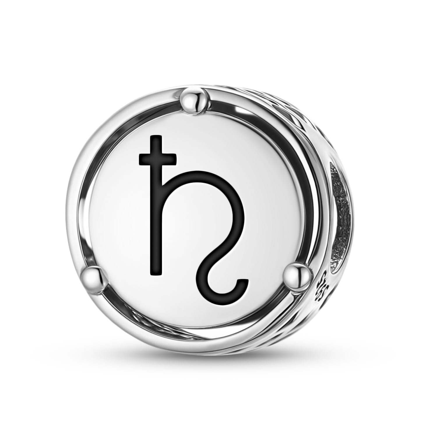 Saturn Astrology Symbols Charm
