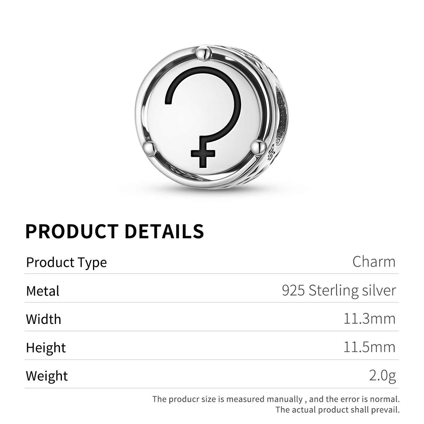 Ceres Astrology Symbols Charm