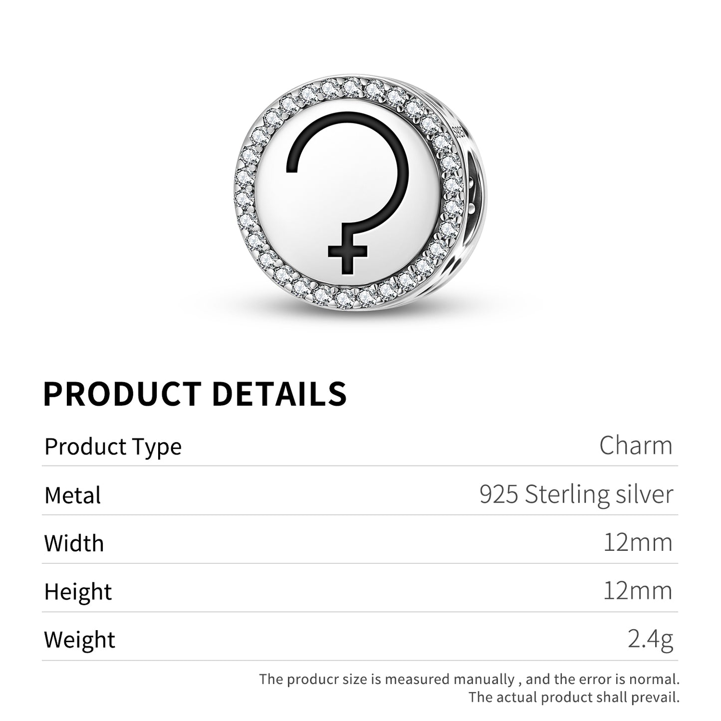 Ceres Astrology Symbols Charm