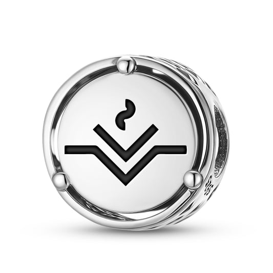 Vesta Astrology Symbols Charm