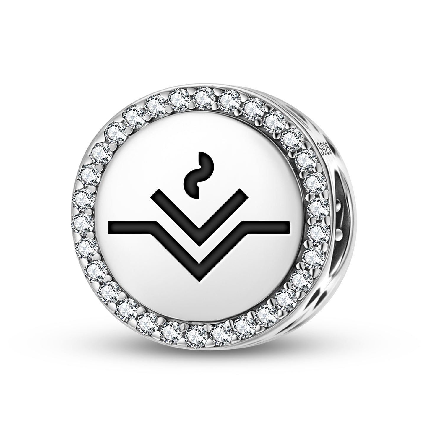 Vesta Astrology Symbols Charm