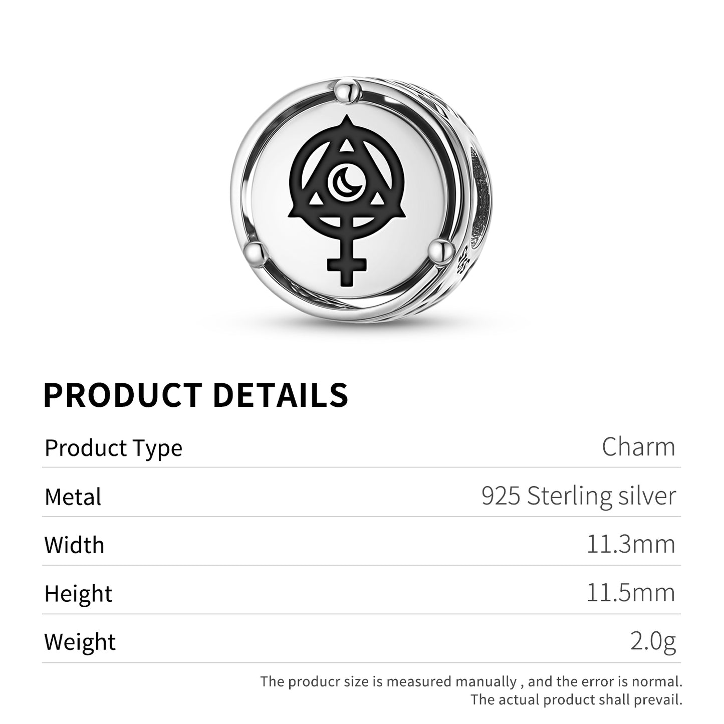 The Empress Tarot Symbols Charm