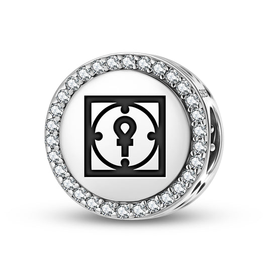 The Emperor Tarot Symbols Charm