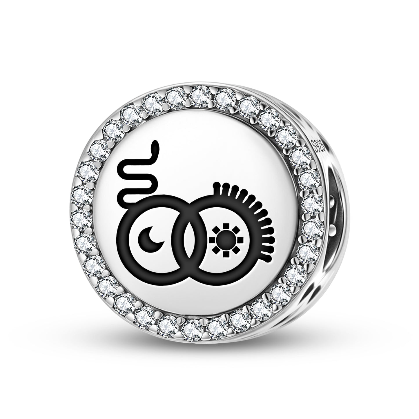 The Lovers Tarot Symbols Charm