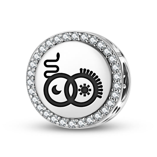 The Lovers Tarot Symbols Charm