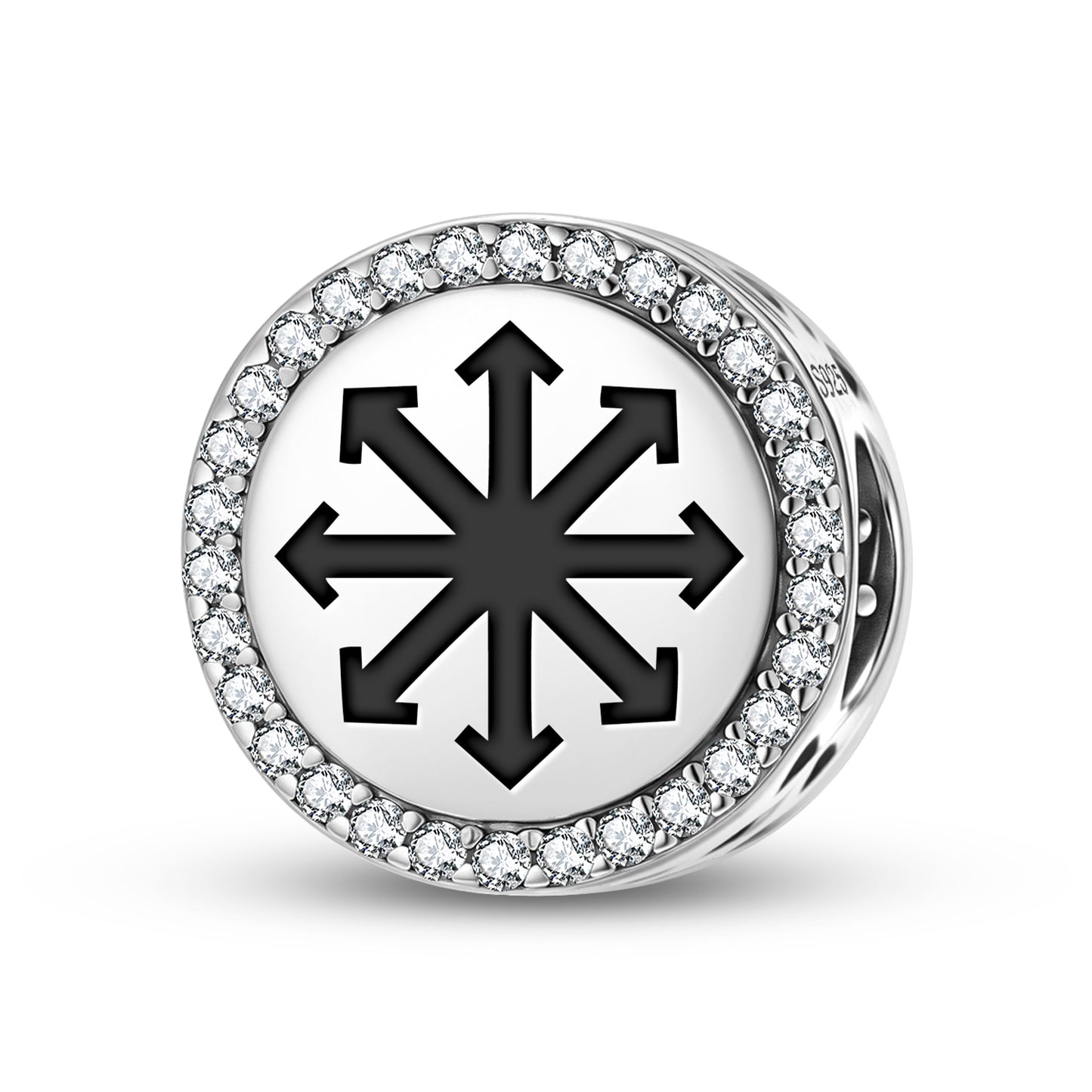 The Strength Tarot Symbols Charm