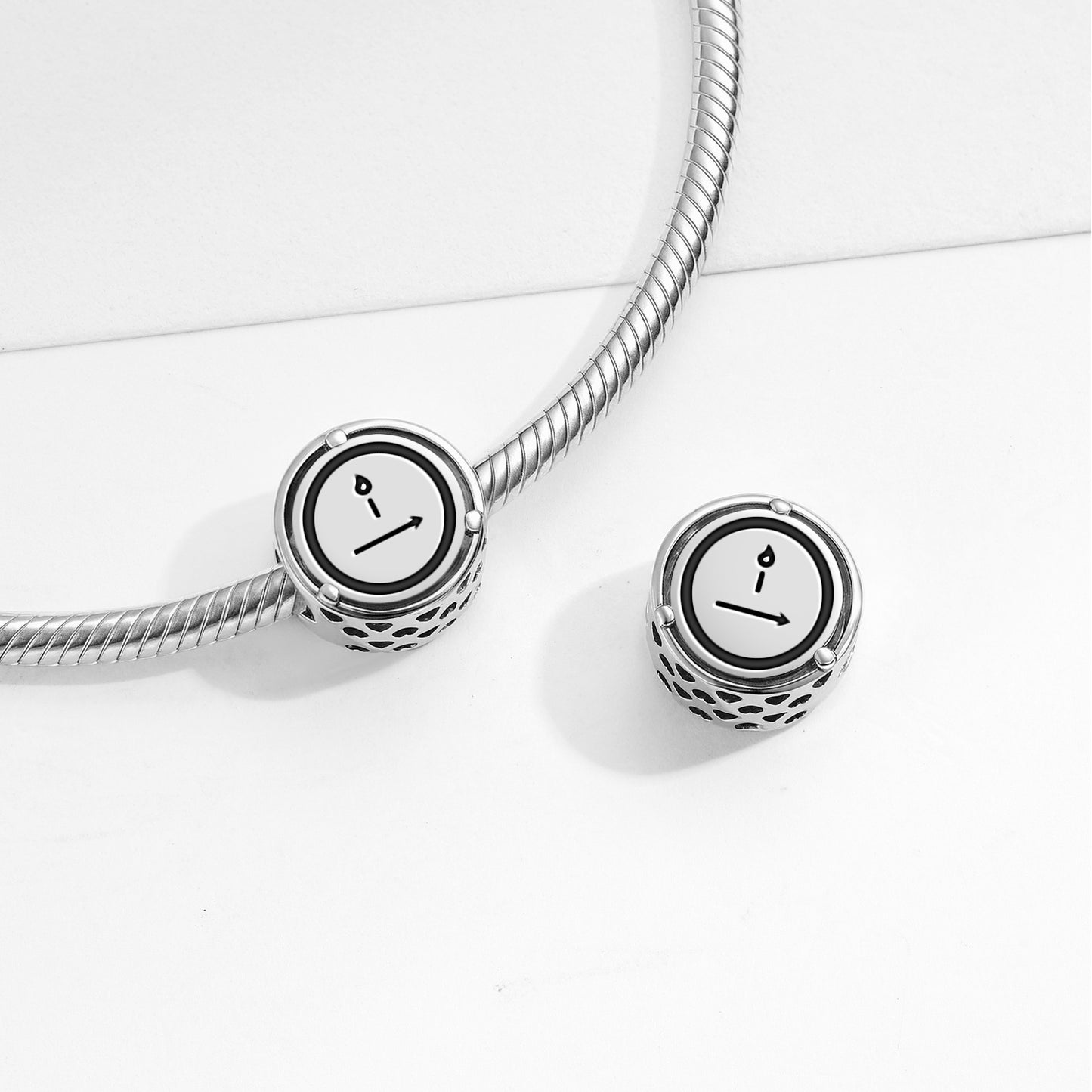 The Hermit Tarot Symbols Charm