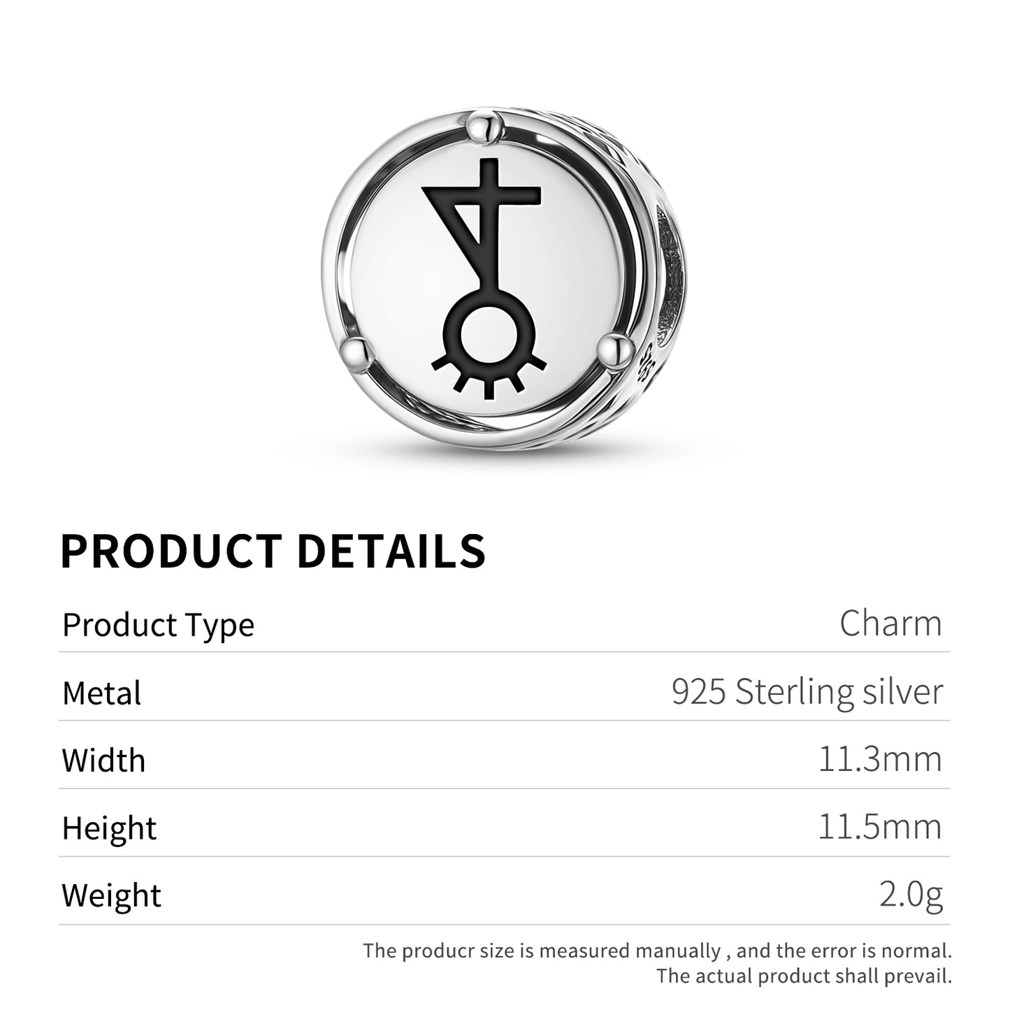 The Hanged Man Tarot Symbols Charm