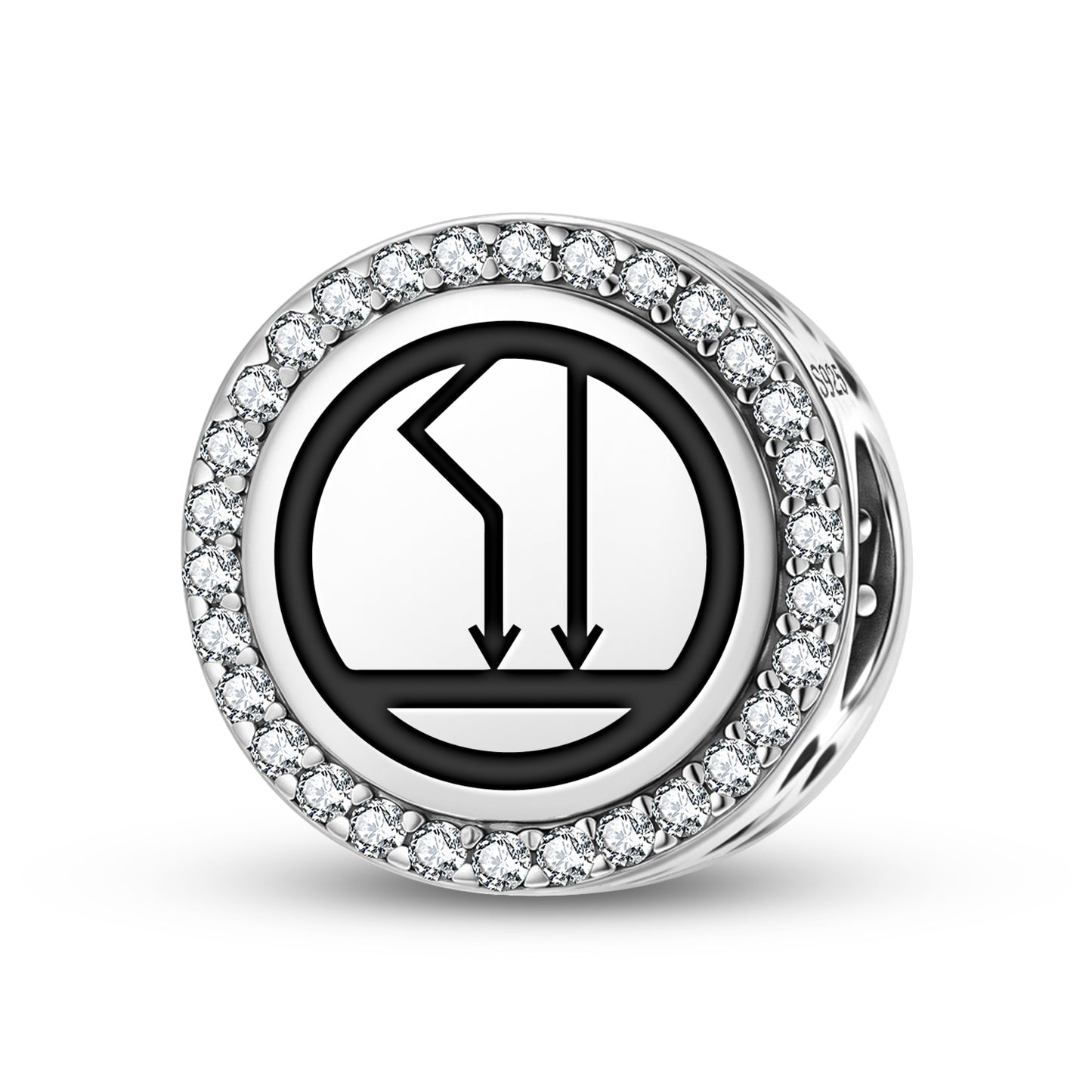 The Tower Tarot Symbols Charm