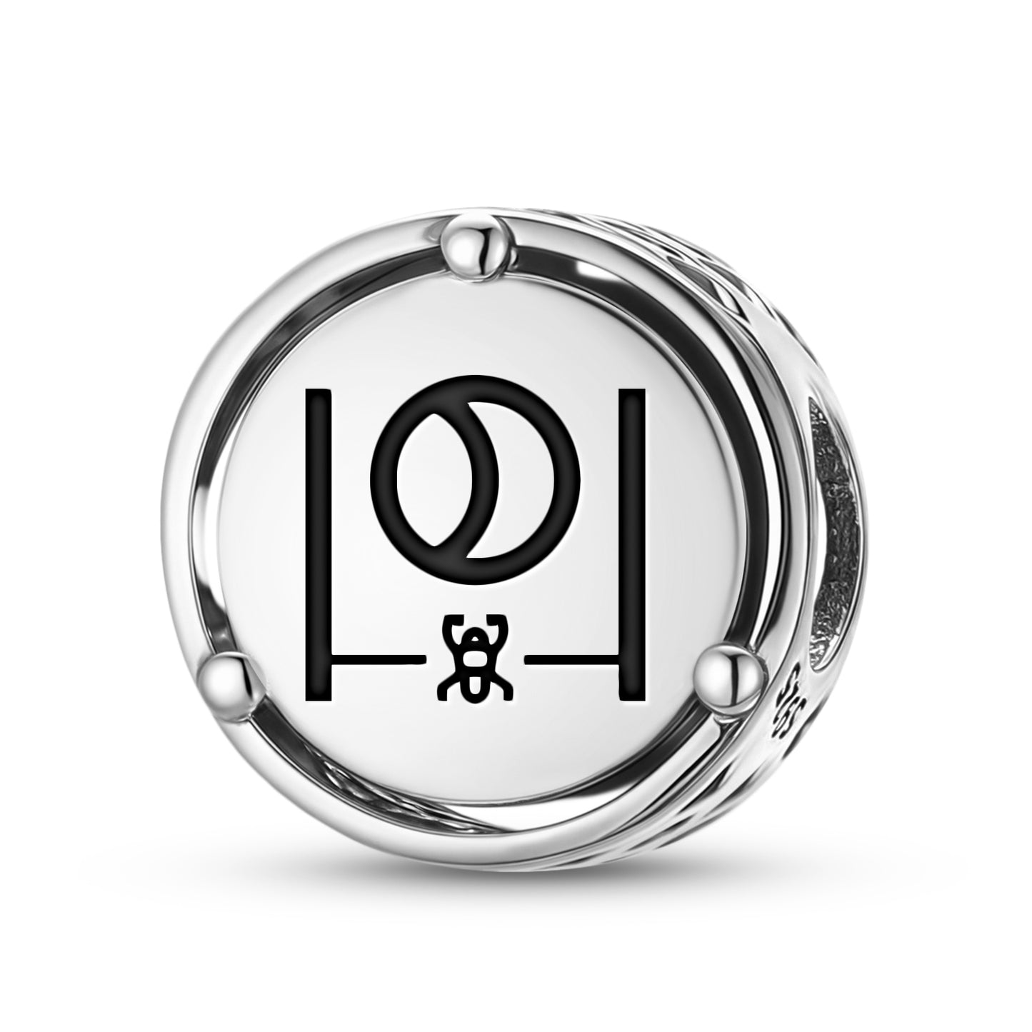 The Moon Tarot Symbols Charm