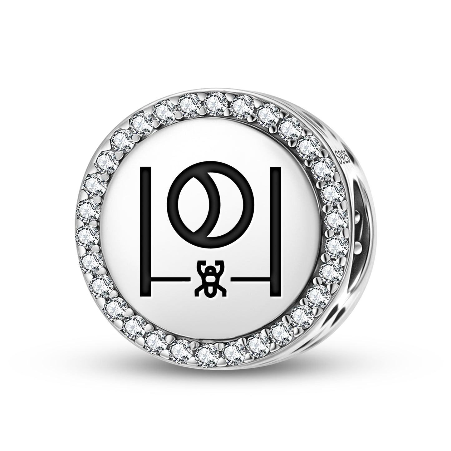 The Moon Tarot Symbols Charm