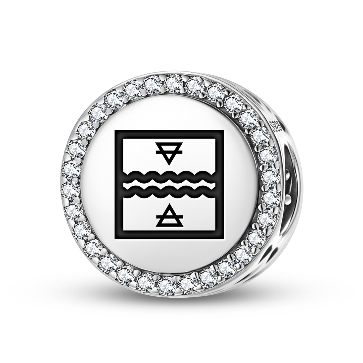Temperance Tarot Symbols Charm