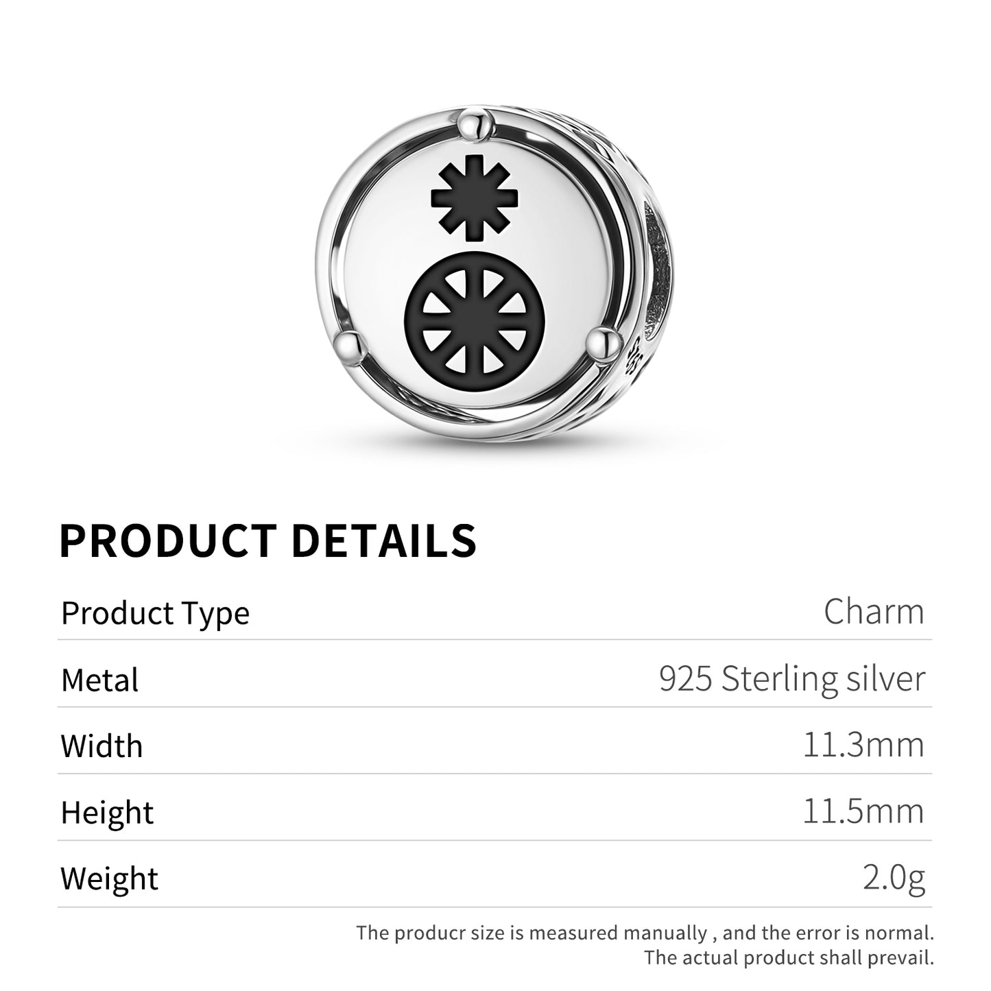 Tyche – Fortuna Greek Mythology Symbols Charm