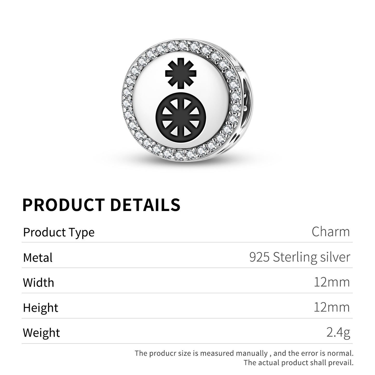 Tyche – Fortuna Greek Mythology Symbols Charm